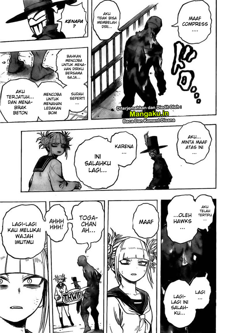 Boku no Hero Academia Chapter 266 Gambar 17