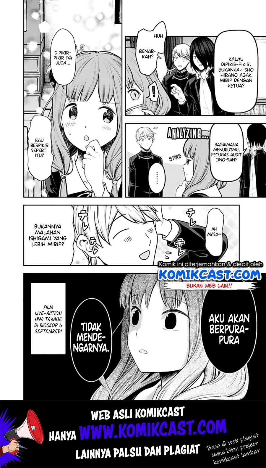 Kaguya-sama wa Kokurasetai – Tensai-tachi no Renai Zunousen Chapter 140 Gambar 6