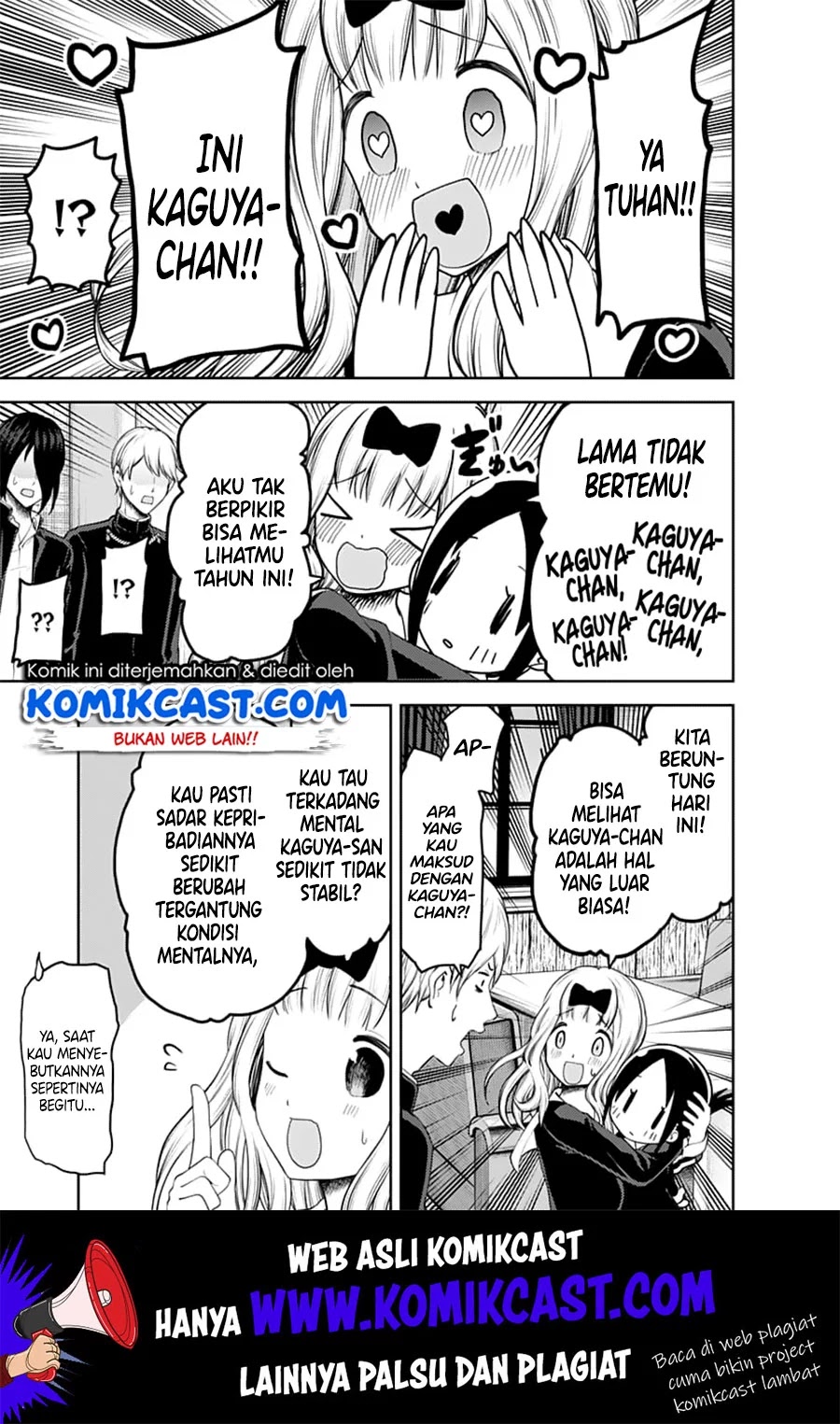 Kaguya-sama wa Kokurasetai – Tensai-tachi no Renai Zunousen Chapter 139 Gambar 6