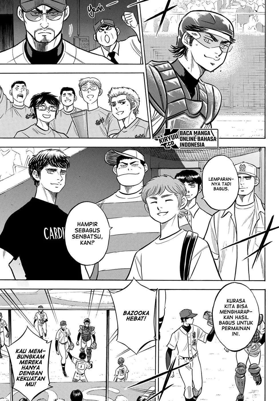Diamond no Ace Act 2 Chapter 206 Gambar 6