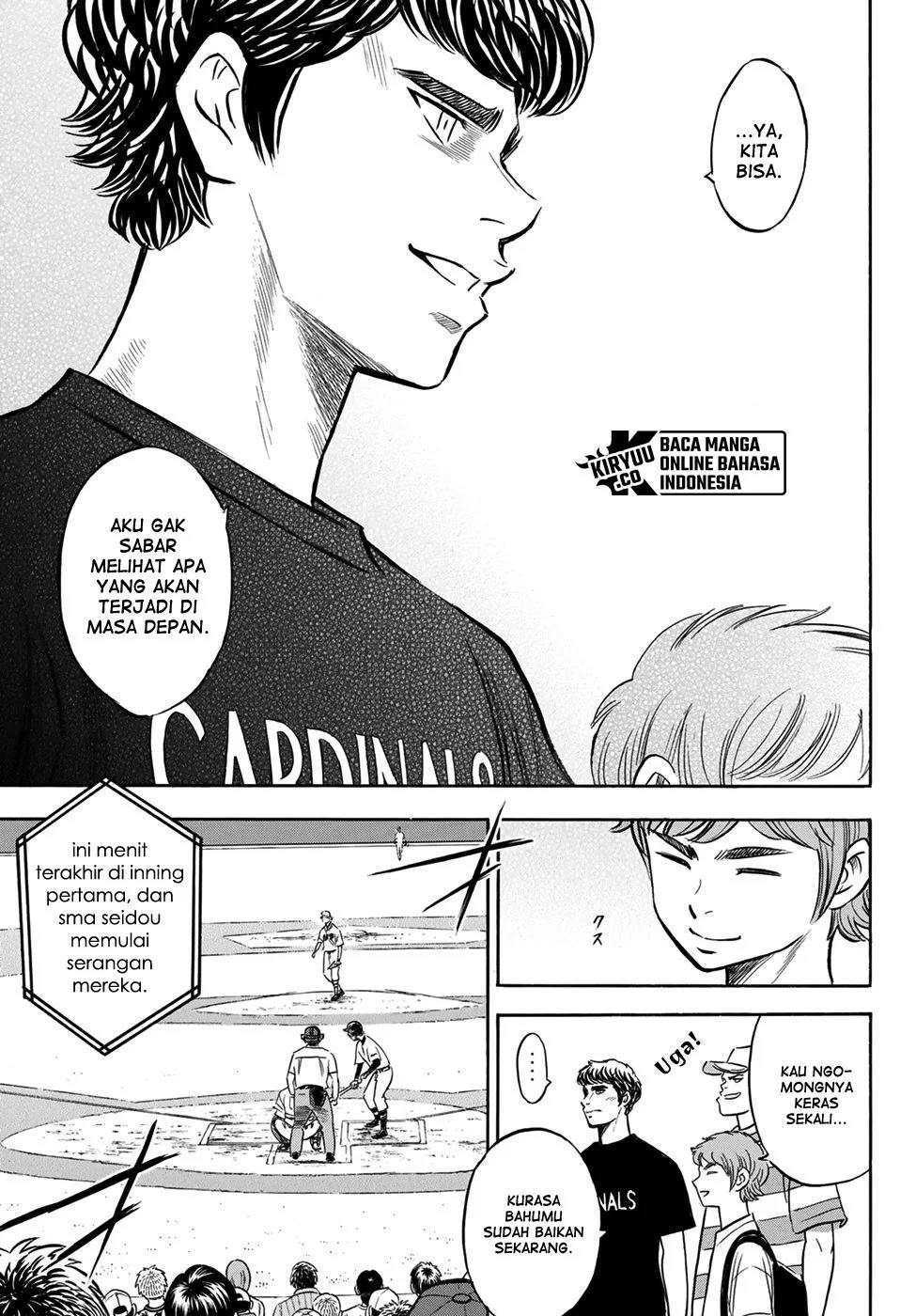 Diamond no Ace Act 2 Chapter 206 Gambar 8