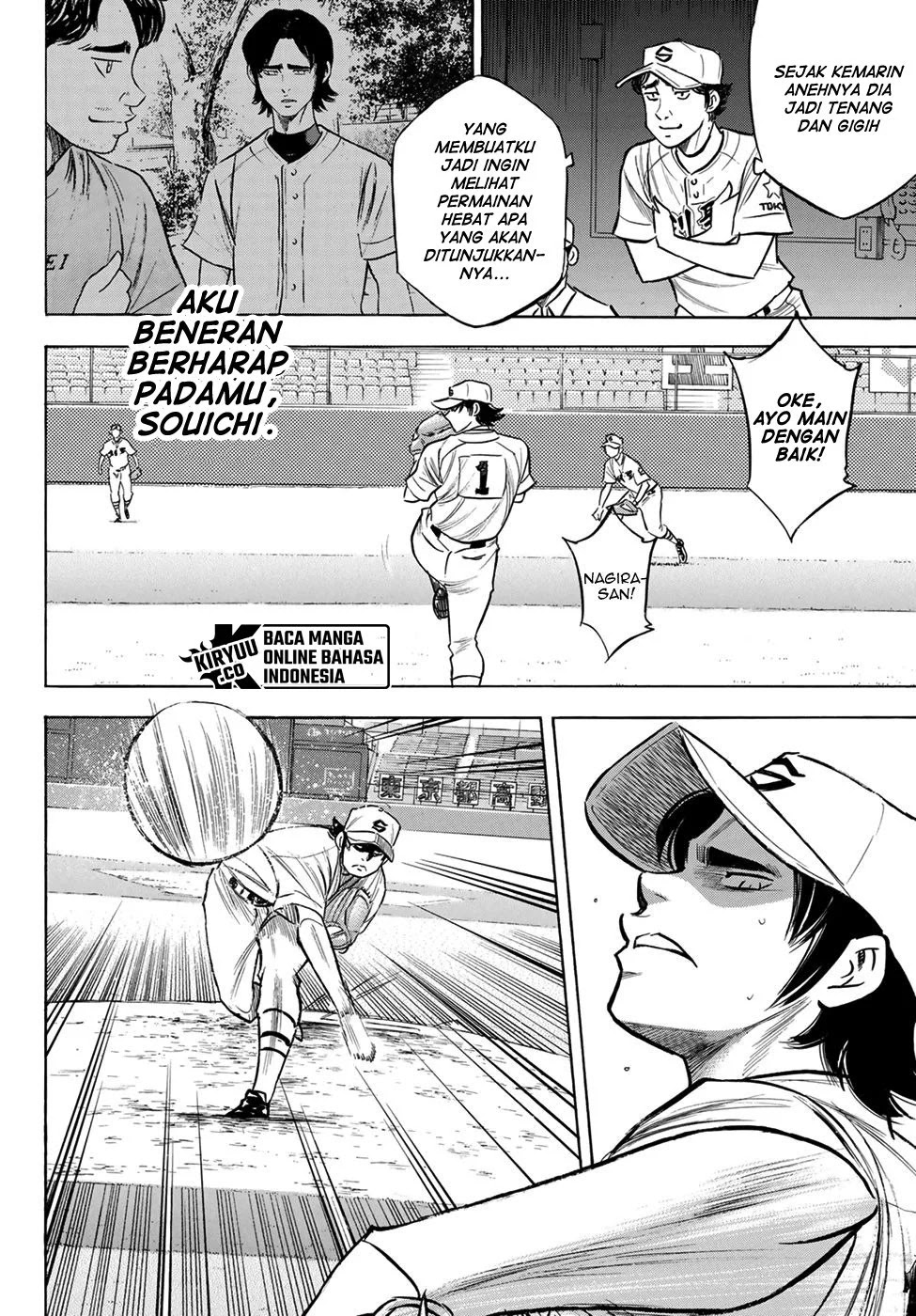Diamond no Ace Act 2 Chapter 206 Gambar 11