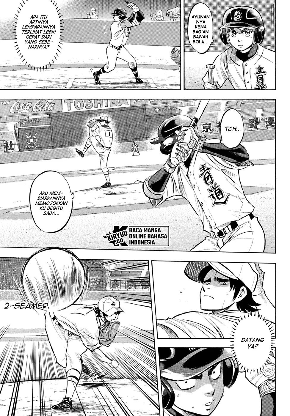 Diamond no Ace Act 2 Chapter 206 Gambar 14