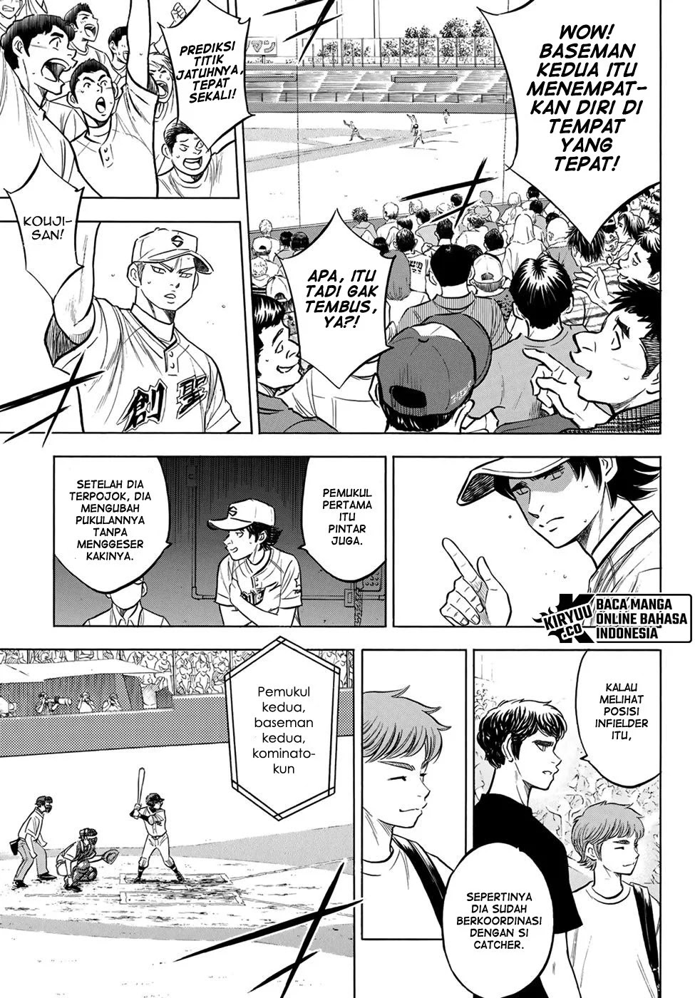 Diamond no Ace Act 2 Chapter 206 Gambar 18