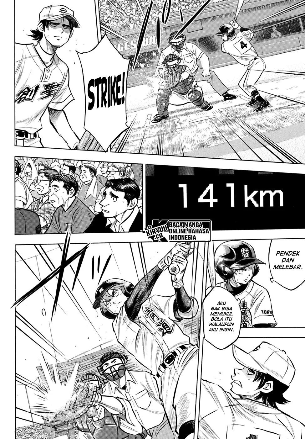 Diamond no Ace Act 2 Chapter 206 Gambar 19