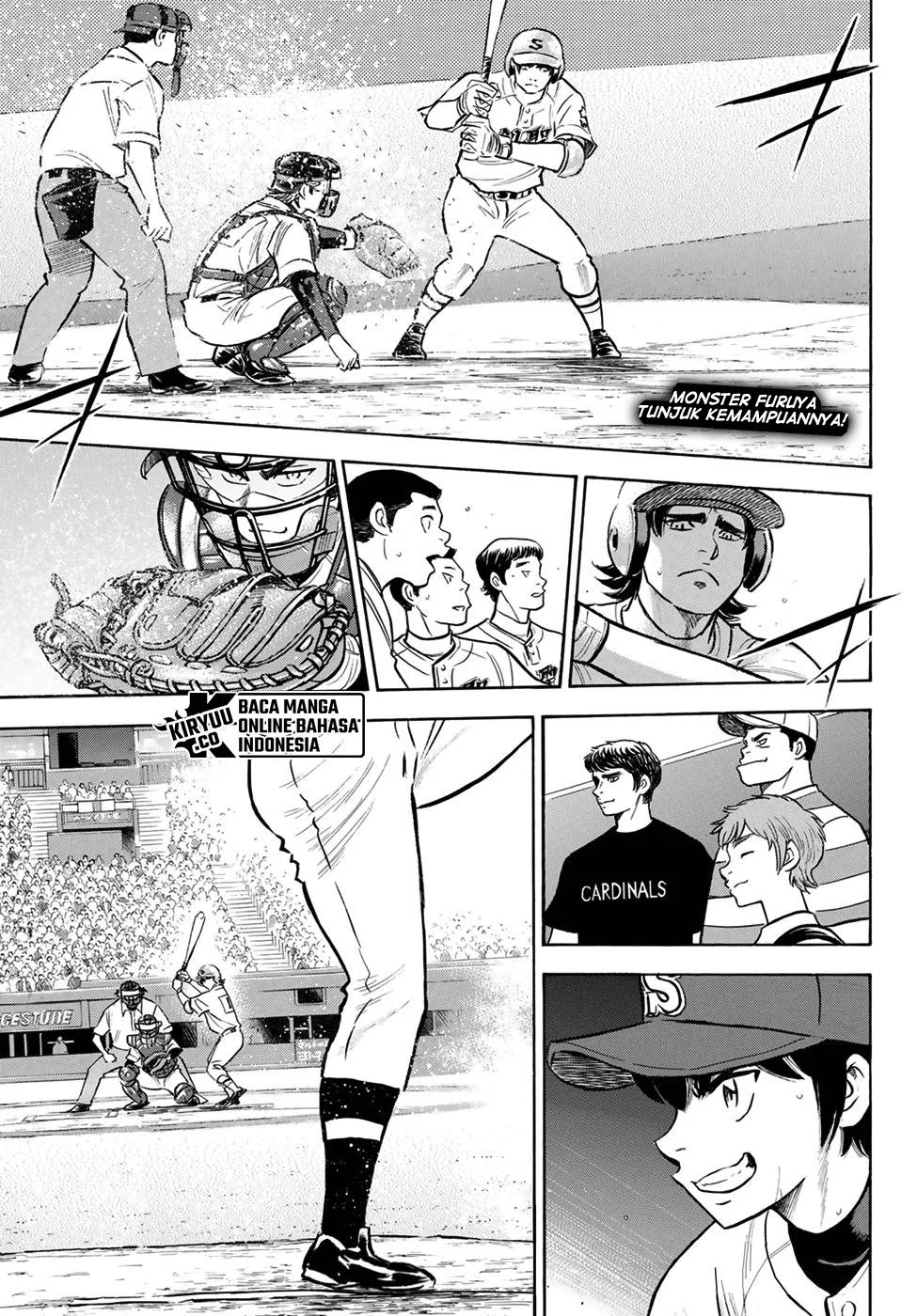 Manga Diamond no Ace Act 2 Chapter 206 gambar nomor 2