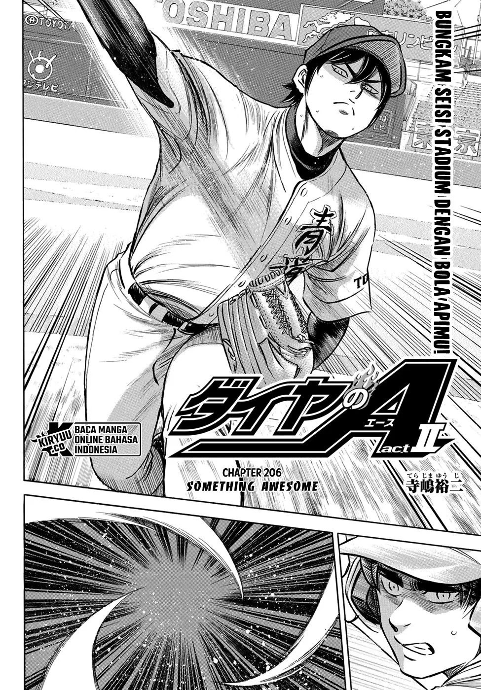Diamond no Ace Act 2 Chapter 206 Gambar 3