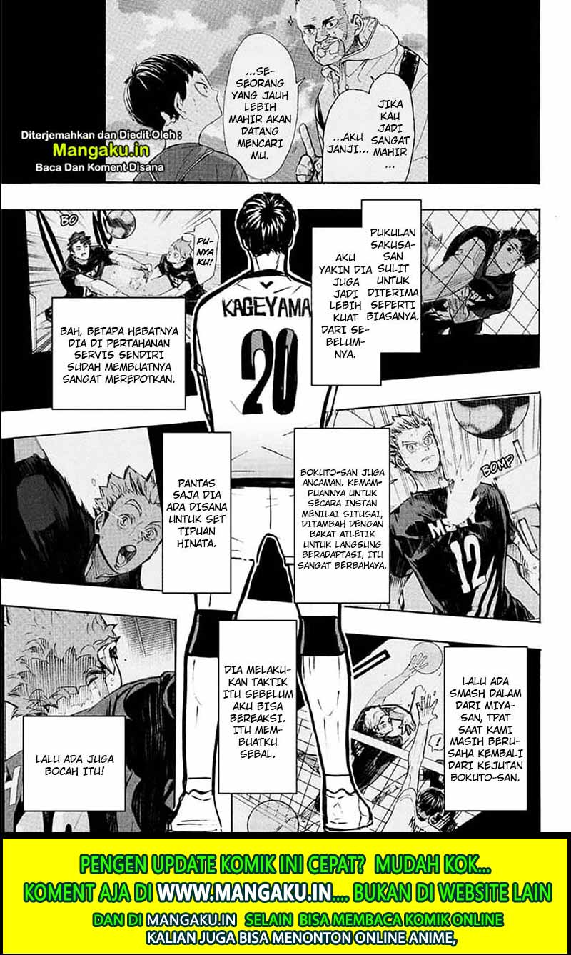 Manga Haikyuu!! Chapter 388 gambar nomor 2