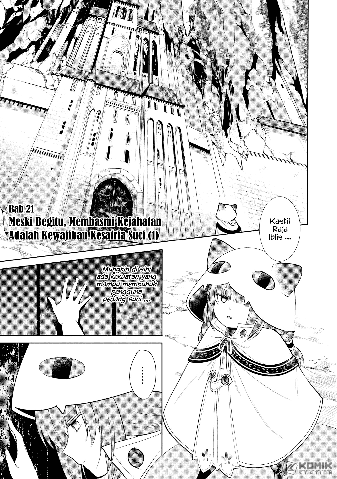 Maou no Ore ga Dorei Elf wo Yome ni Shitanda ga, Dou Medereba Ii? Chapter 21 Gambar 3