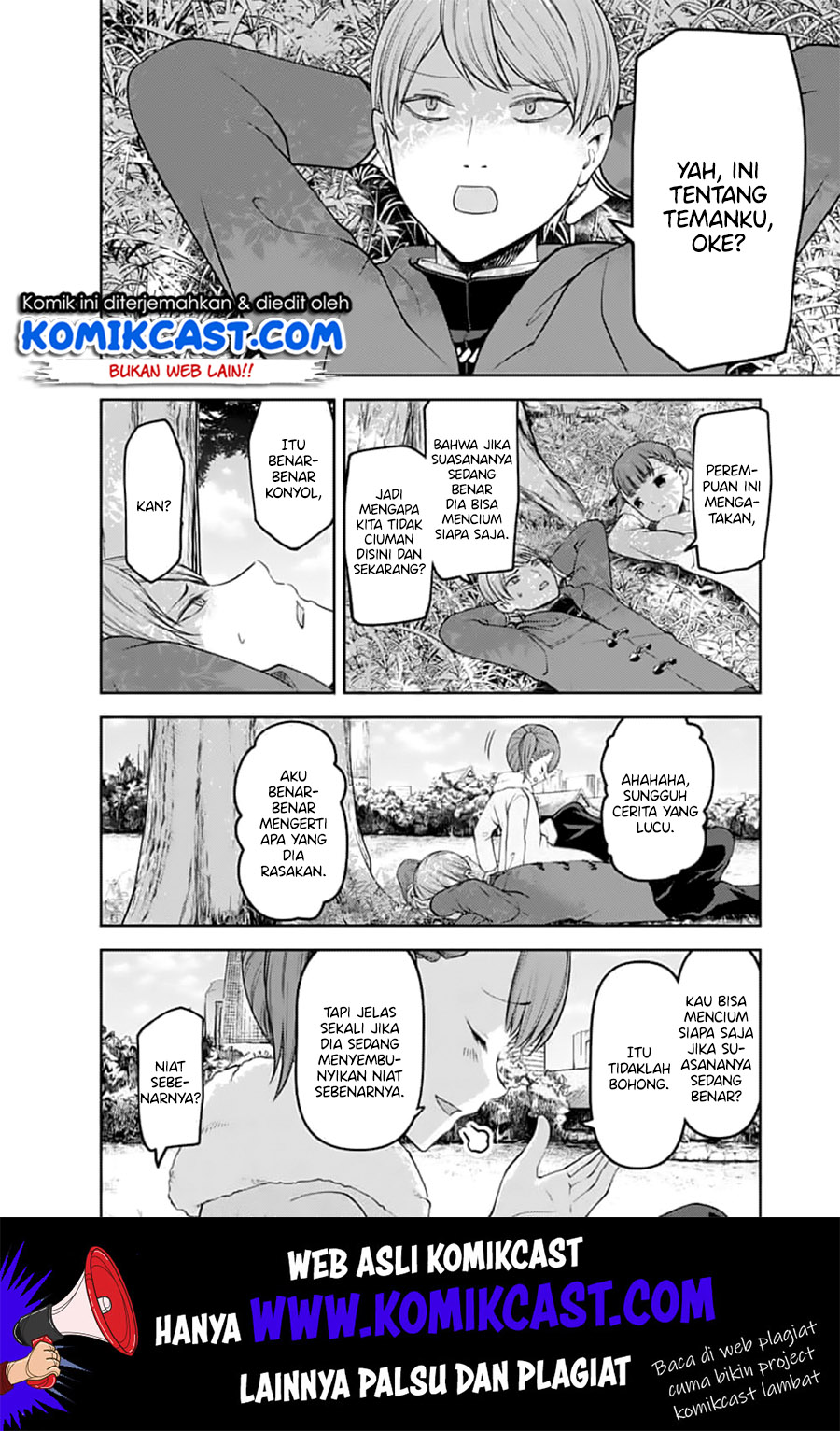 Kaguya-sama wa Kokurasetai – Tensai-tachi no Renai Zunousen Chapter 144 Gambar 7
