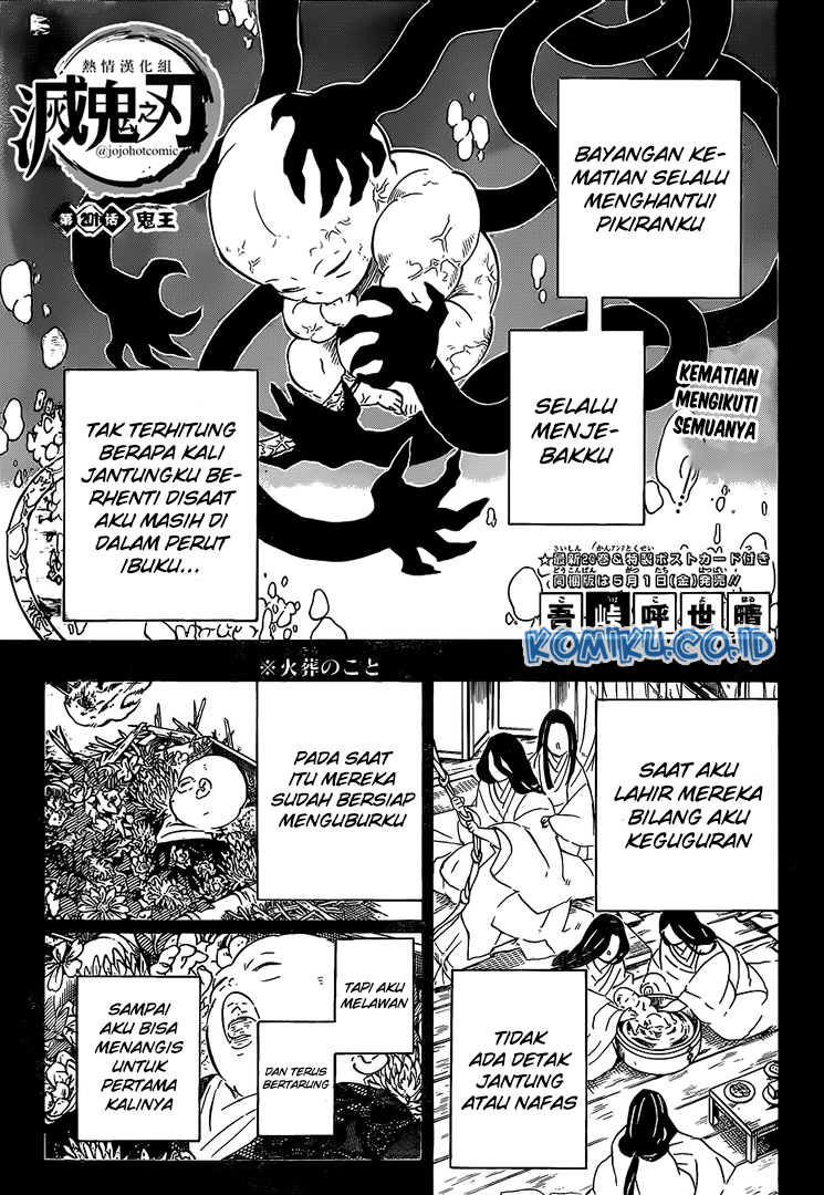 Manga Kimetsu no Yaiba Chapter 201 gambar nomor 2
