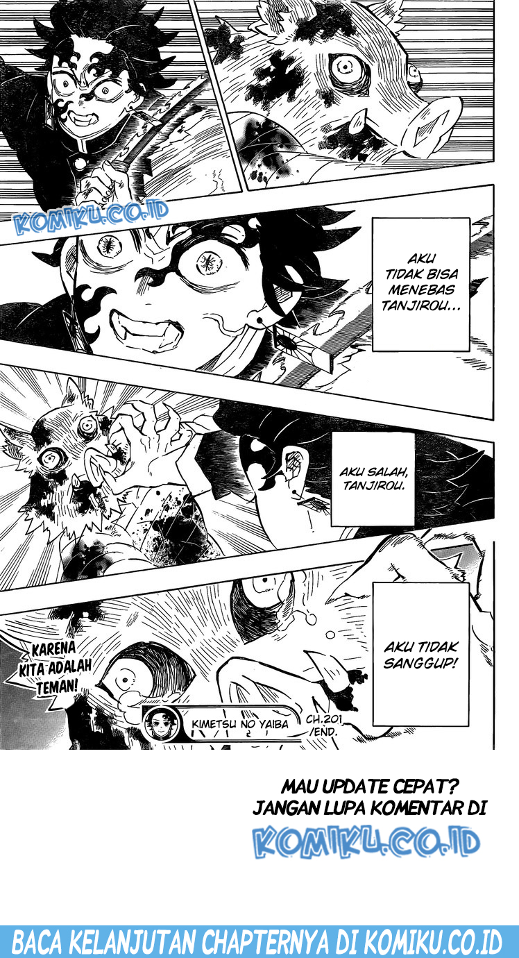 Kimetsu no Yaiba Chapter 201 Gambar 20