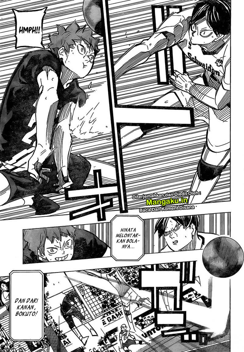 Haikyuu!! Chapter 389 Gambar 4