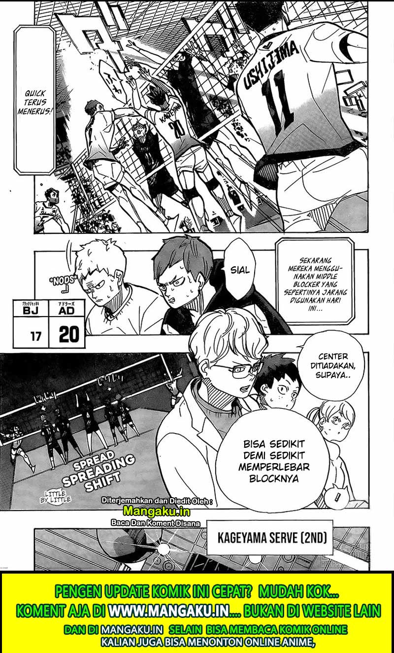 Haikyuu!! Chapter 389 Gambar 11
