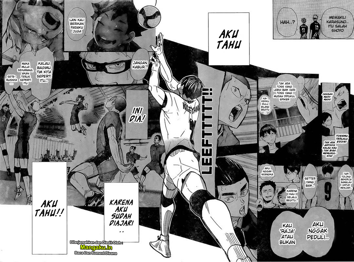 Haikyuu!! Chapter 389 Gambar 14