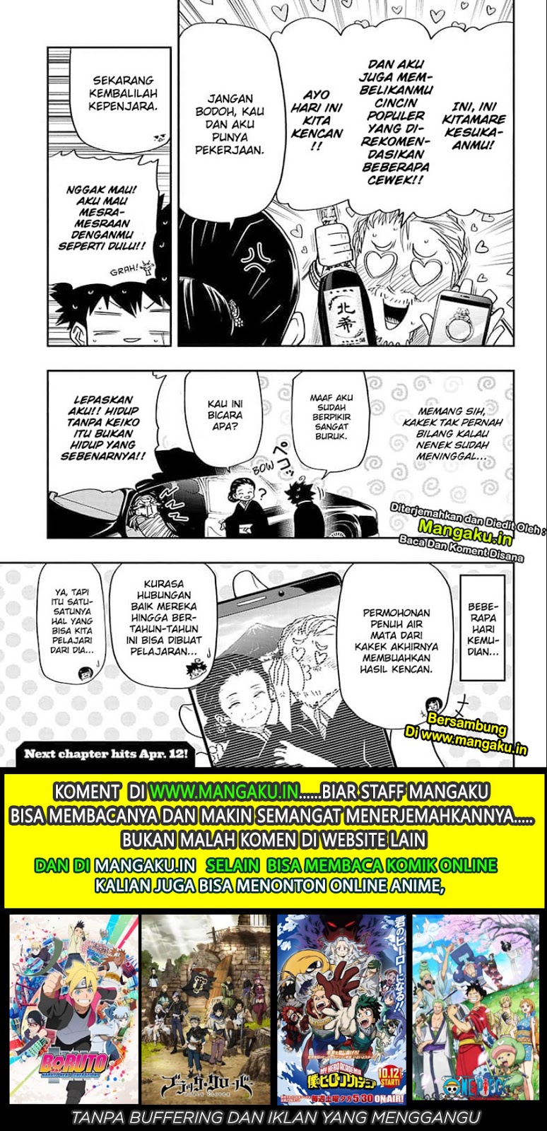 Mission: Yozakura Family Chapter 31 Gambar 21