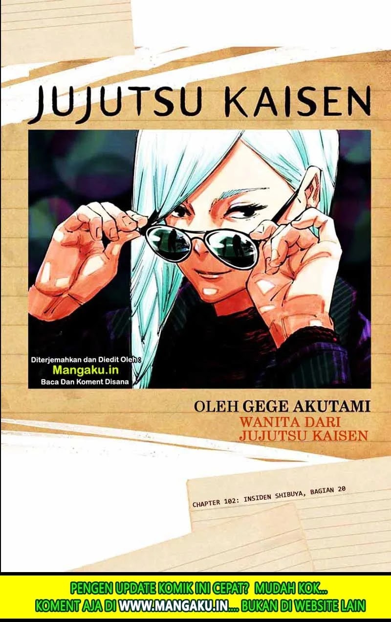 Manga Jujutsu Kaisen Chapter 102 gambar nomor 2