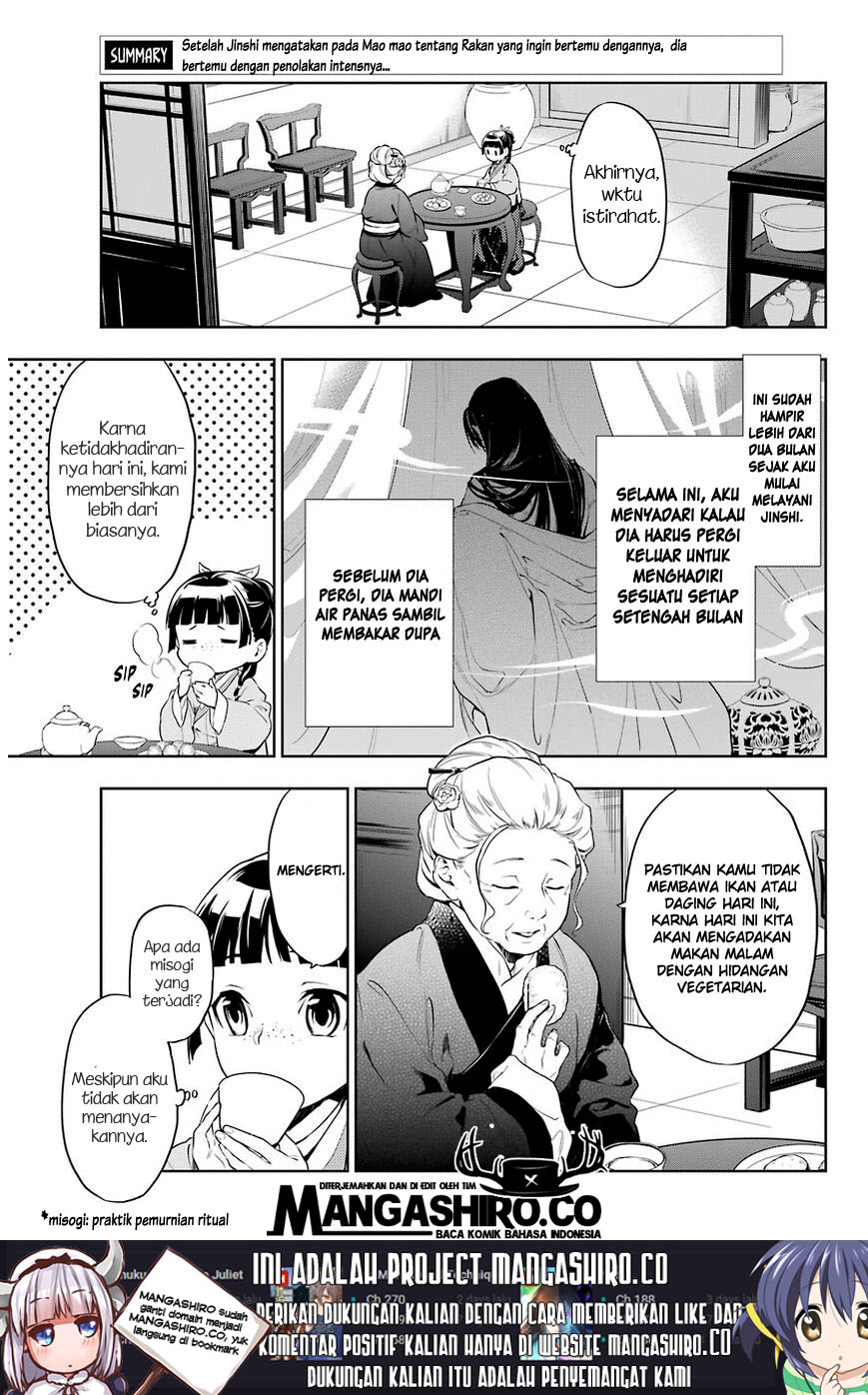 Kusuriya no Hitorigoto Chapter 30 Gambar 4