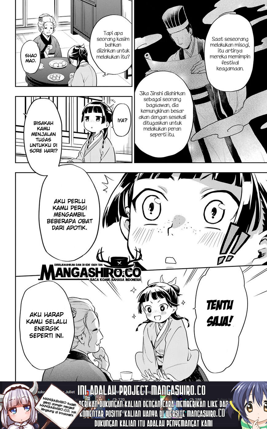 Kusuriya no Hitorigoto Chapter 30 Gambar 5