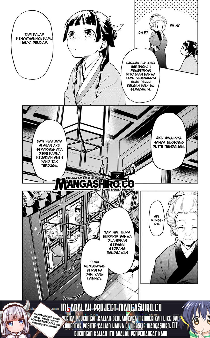 Kusuriya no Hitorigoto Chapter 30 Gambar 14