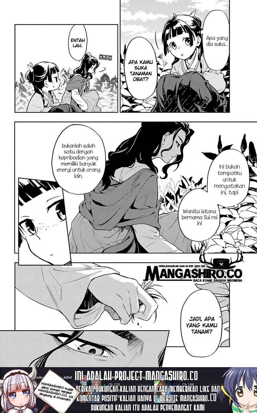 Kusuriya no Hitorigoto Chapter 30 Gambar 23