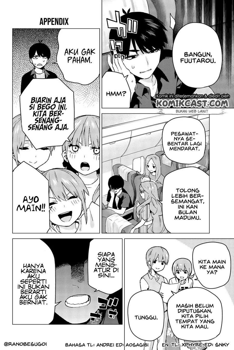 Manga Go-toubun no Hanayome Chapter 122.6 gambar nomor 2