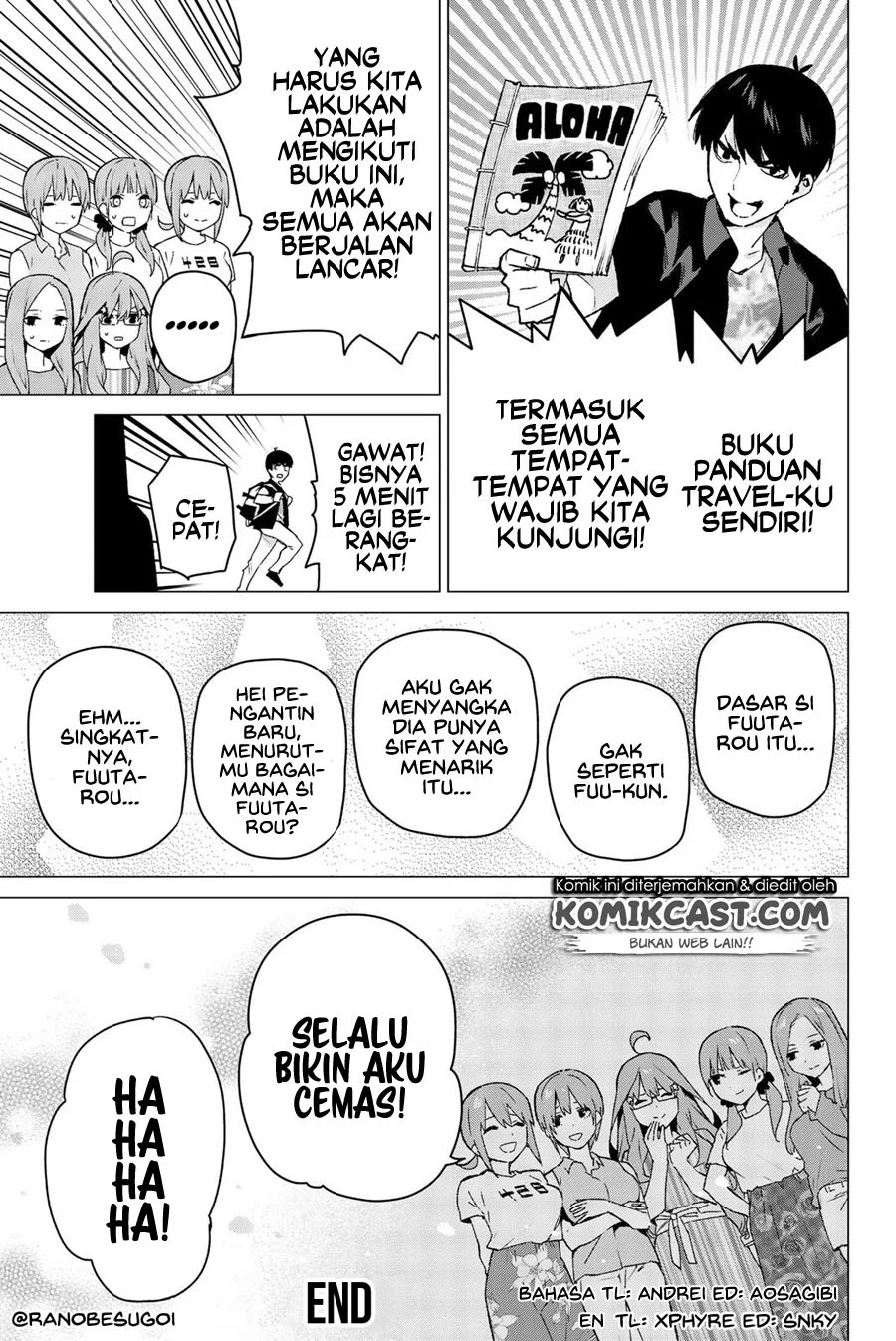 Go-toubun no Hanayome Chapter 122.6 Gambar 3