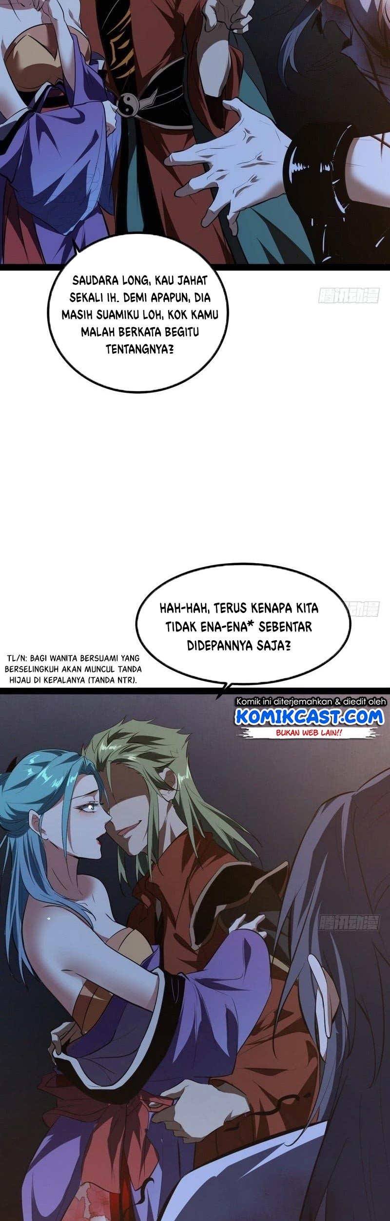 I’m An Evil God Chapter 33 Gambar 54