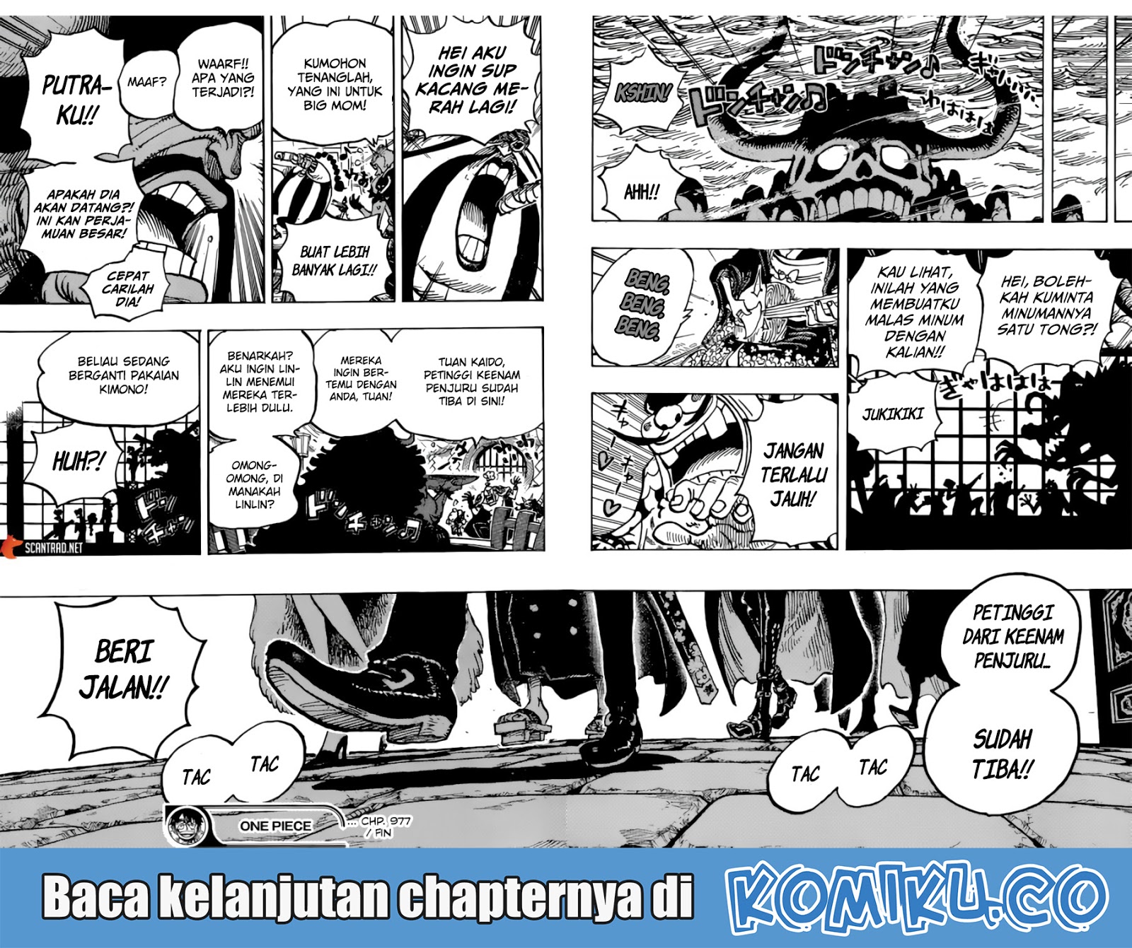 One Piece Chapter 977 Gambar 16