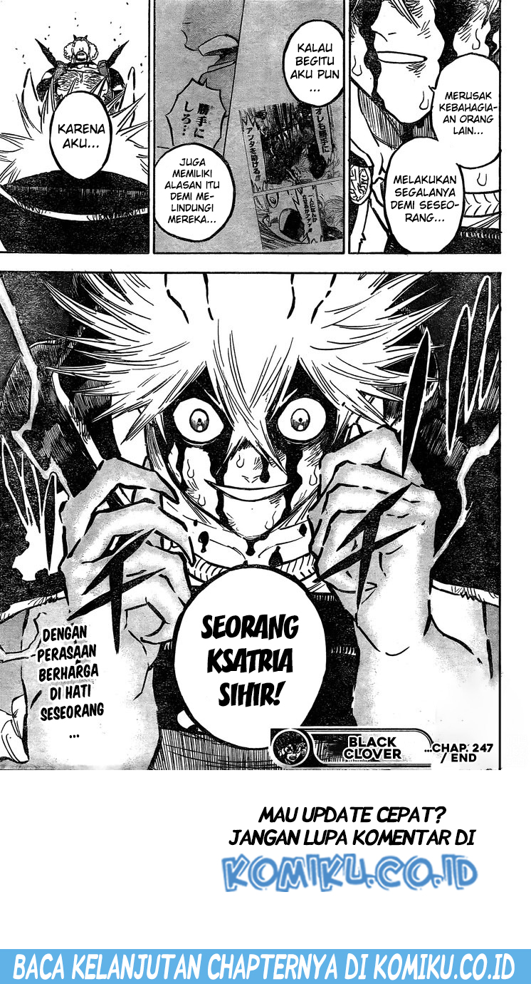 Black Clover Chapter 247 Gambar 13