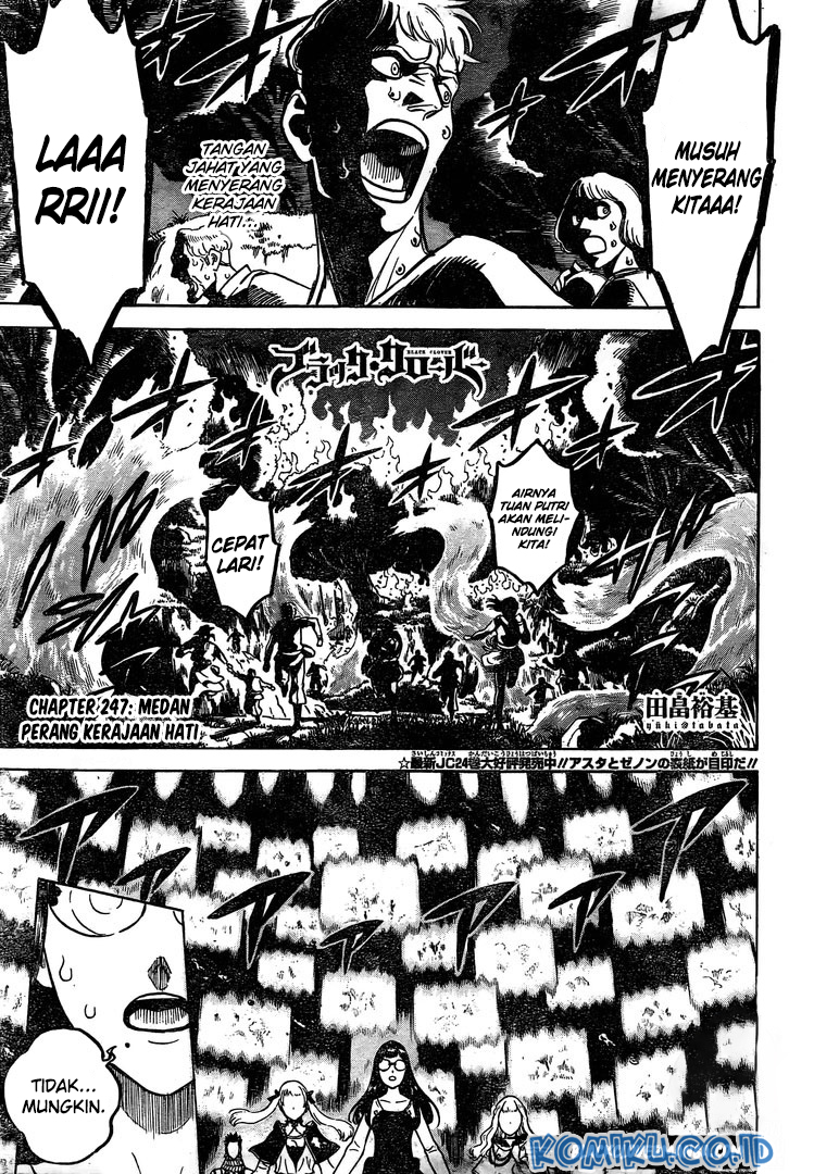 Manga Black Clover Chapter 247 gambar nomor 2