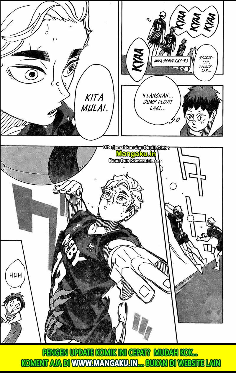 Haikyuu!! Chapter 390 Gambar 15