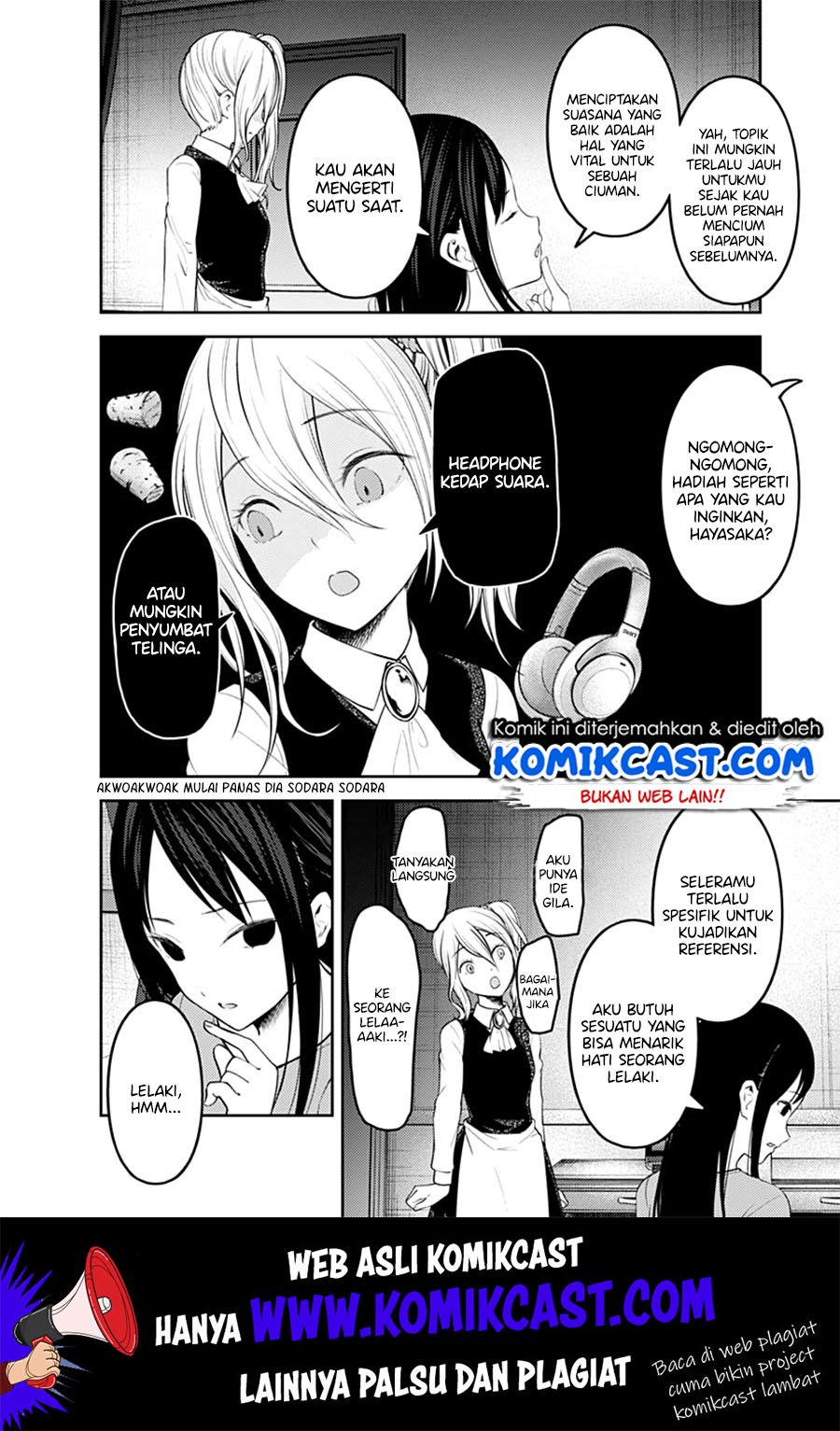 Kaguya-sama wa Kokurasetai – Tensai-tachi no Renai Zunousen Chapter 153 Gambar 3