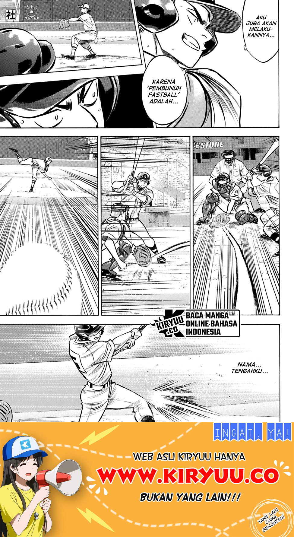 Diamond no Ace Act 2 Chapter 208 Gambar 8