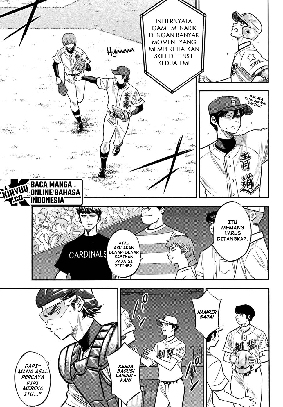 Diamond no Ace Act 2 Chapter 208 Gambar 18