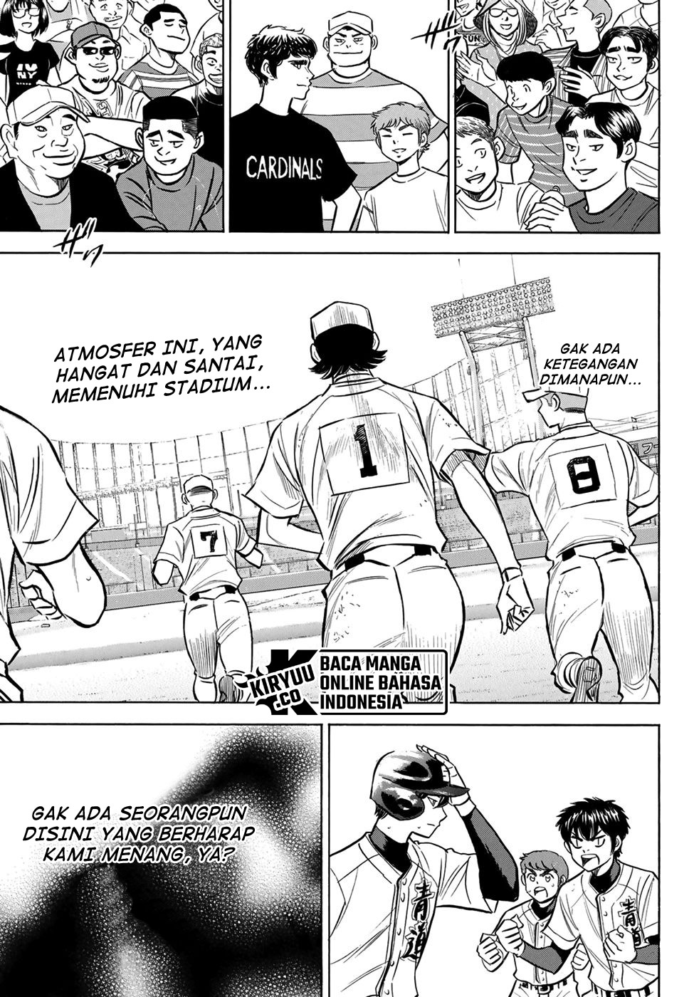 Diamond no Ace Act 2 Chapter 208 Gambar 20