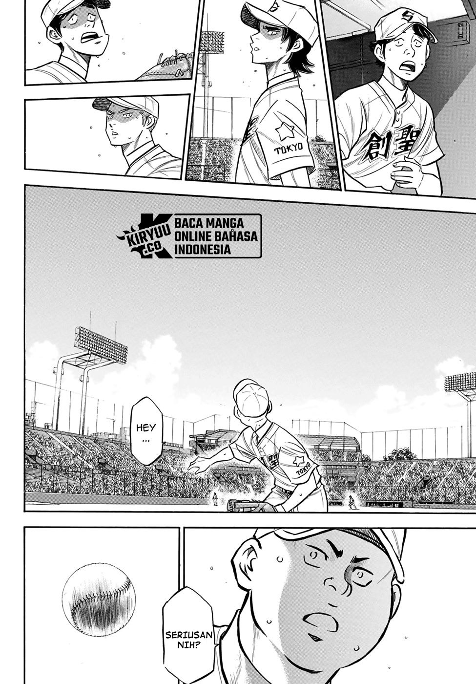 Diamond no Ace Act 2 Chapter 208 Gambar 3