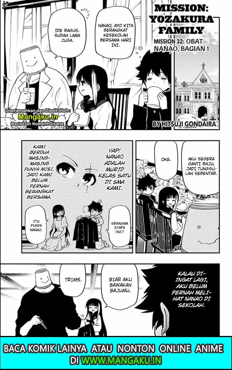 Manga Mission: Yozakura Family Chapter 32 gambar nomor 2