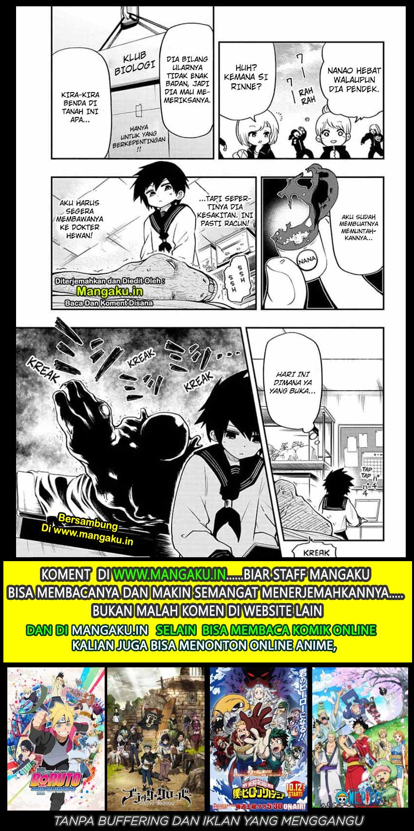 Mission: Yozakura Family Chapter 32 Gambar 20