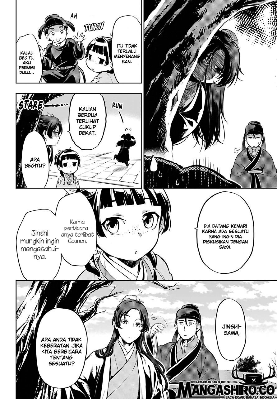 Kusuriya no Hitorigoto Chapter 31 Gambar 14