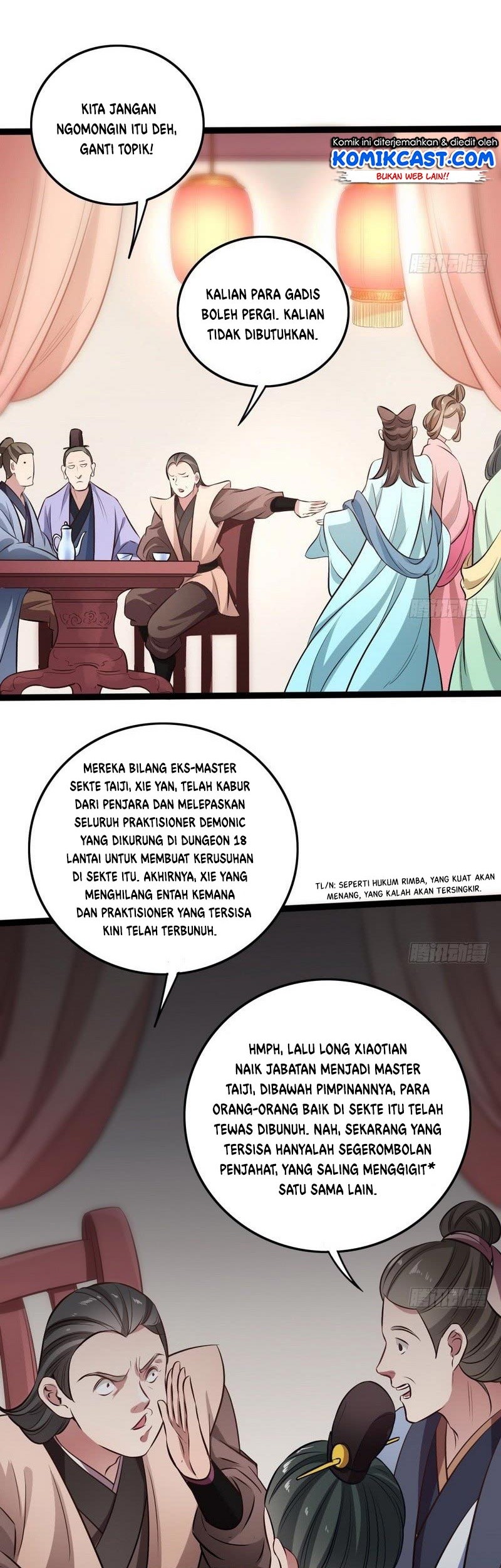 I’m An Evil God Chapter 35 Gambar 26