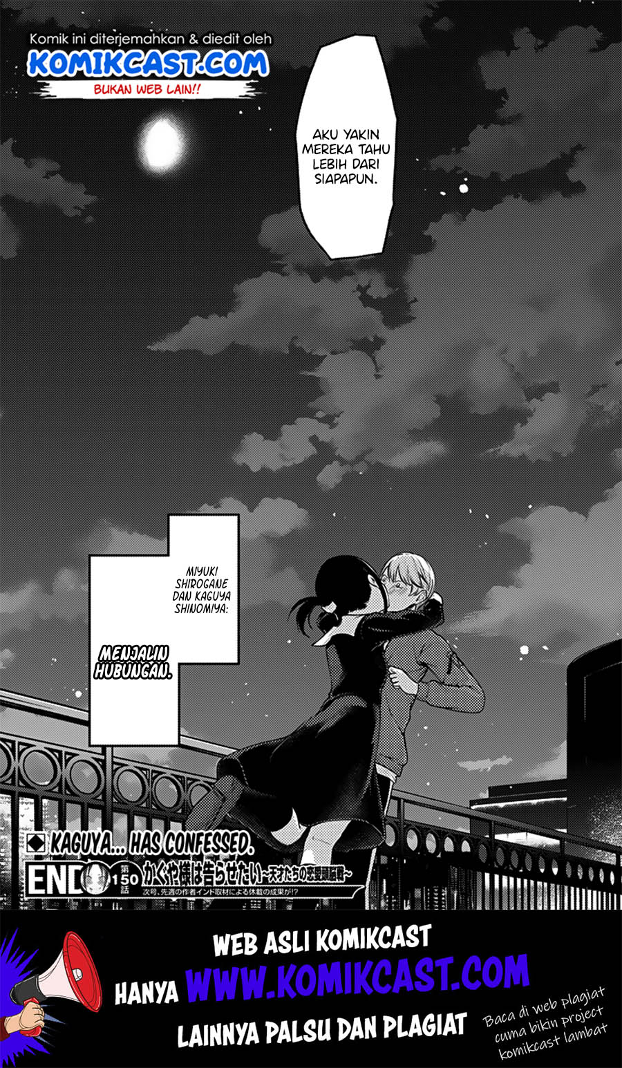 Kaguya-sama wa Kokurasetai – Tensai-tachi no Renai Zunousen Chapter 160 Gambar 19