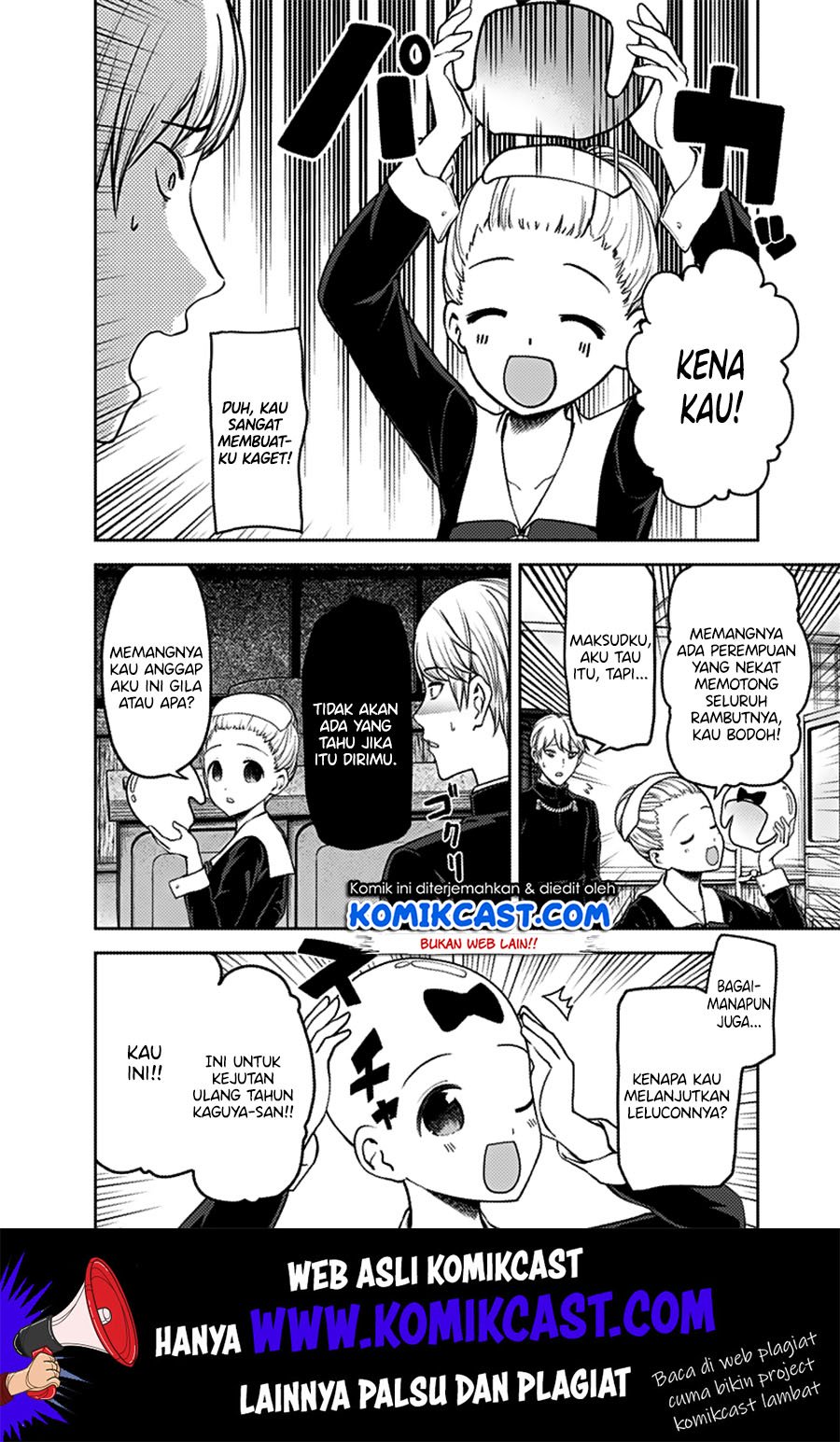 Kaguya-sama wa Kokurasetai – Tensai-tachi no Renai Zunousen Chapter 162 Gambar 3