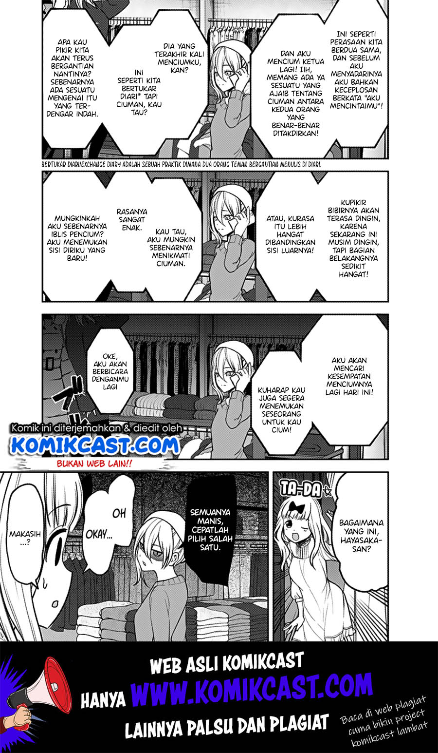 Kaguya-sama wa Kokurasetai – Tensai-tachi no Renai Zunousen Chapter 163 Gambar 4