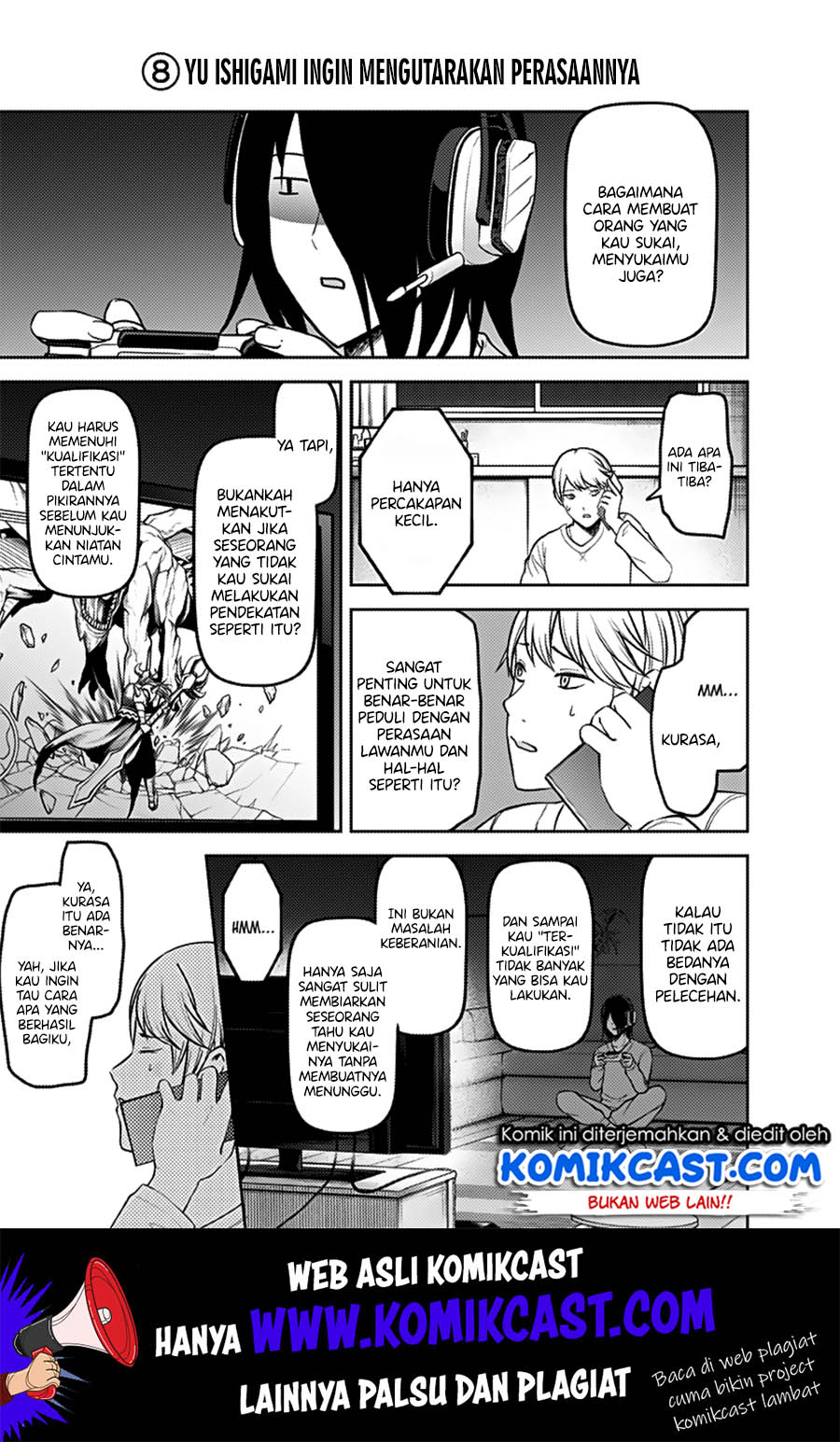 Kaguya-sama wa Kokurasetai – Tensai-tachi no Renai Zunousen Chapter 163 Gambar 12