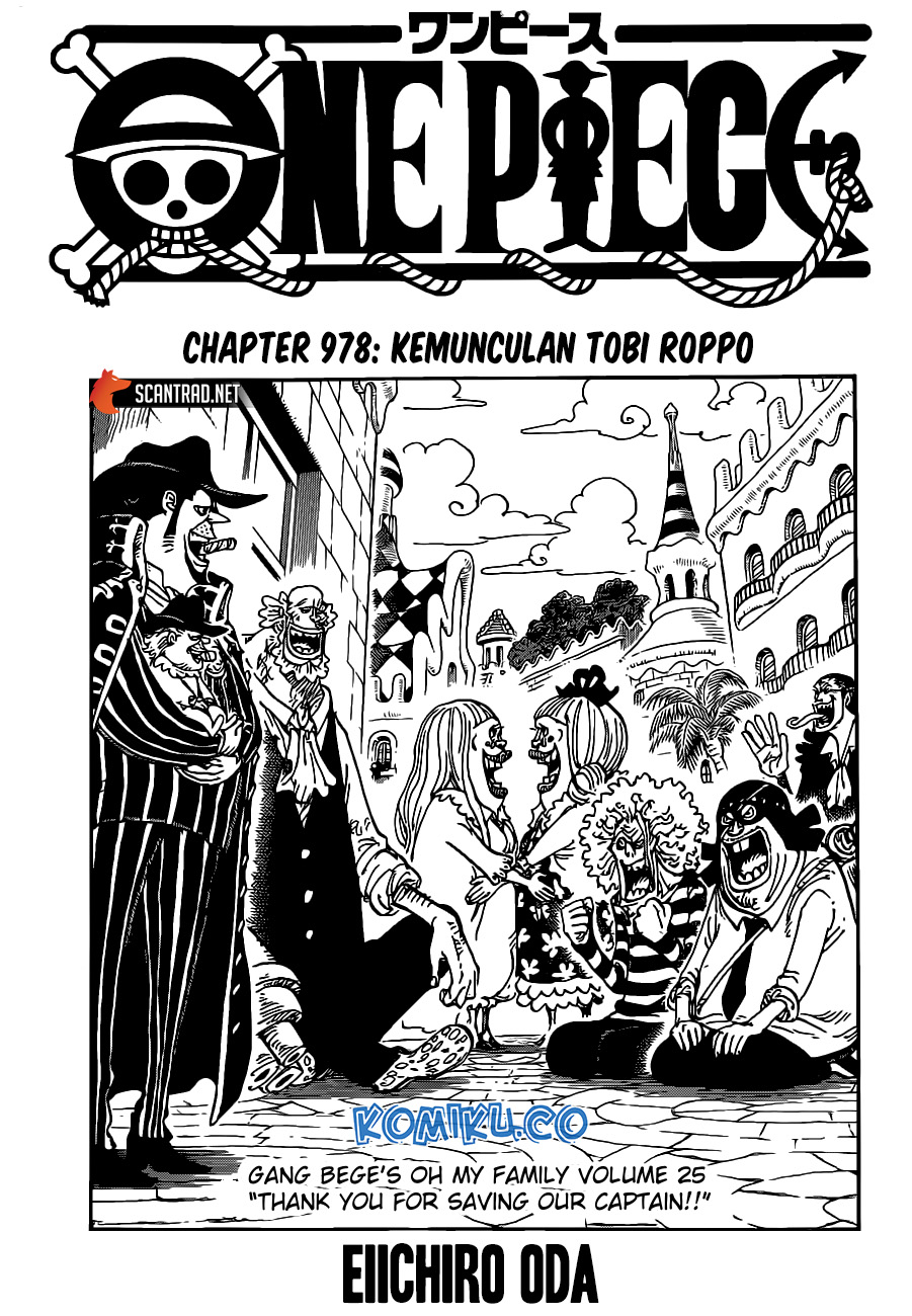 Manga One Piece Chapter 978 gambar nomor 2