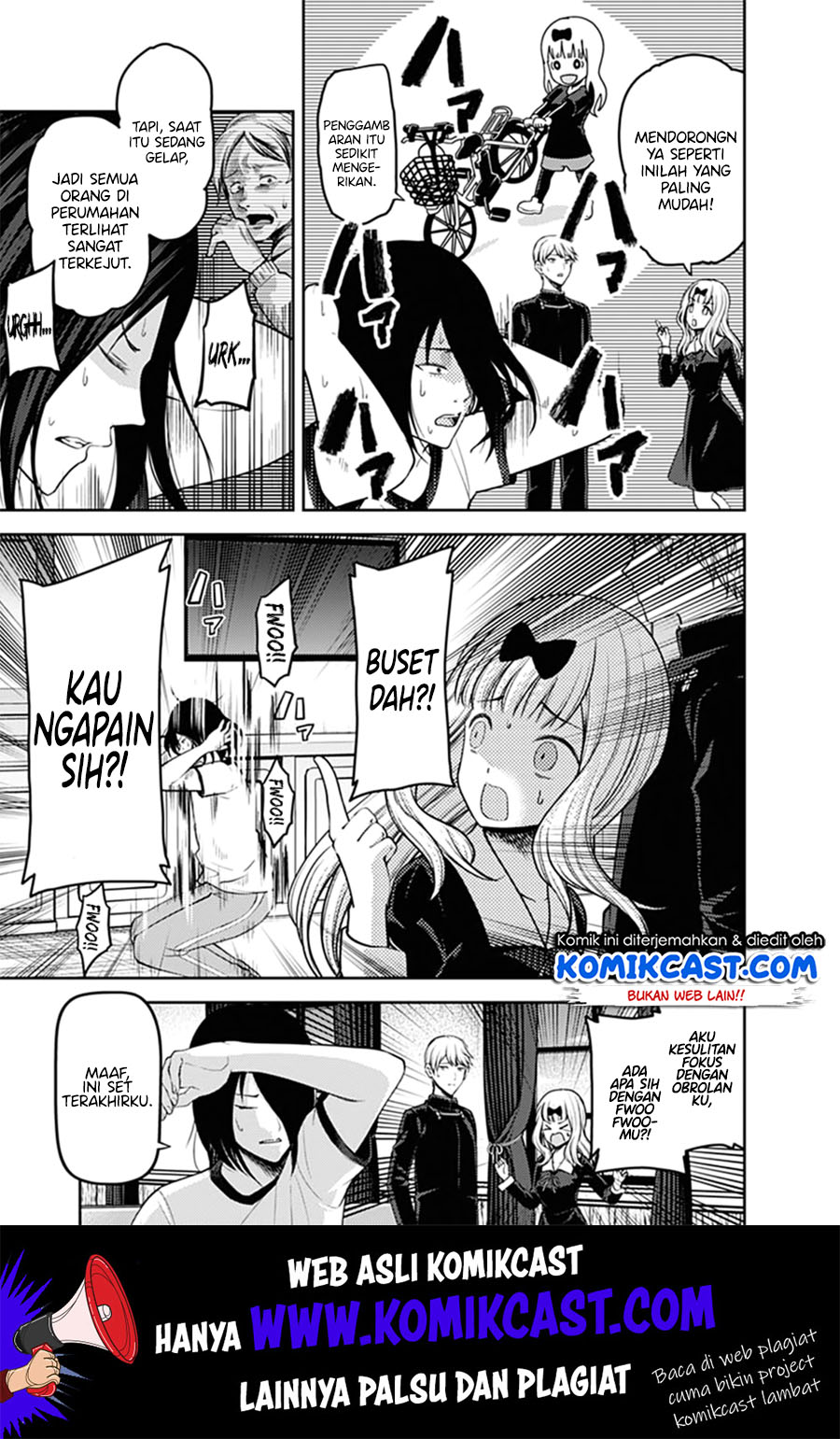 Kaguya-sama wa Kokurasetai – Tensai-tachi no Renai Zunousen Chapter 166 Gambar 8