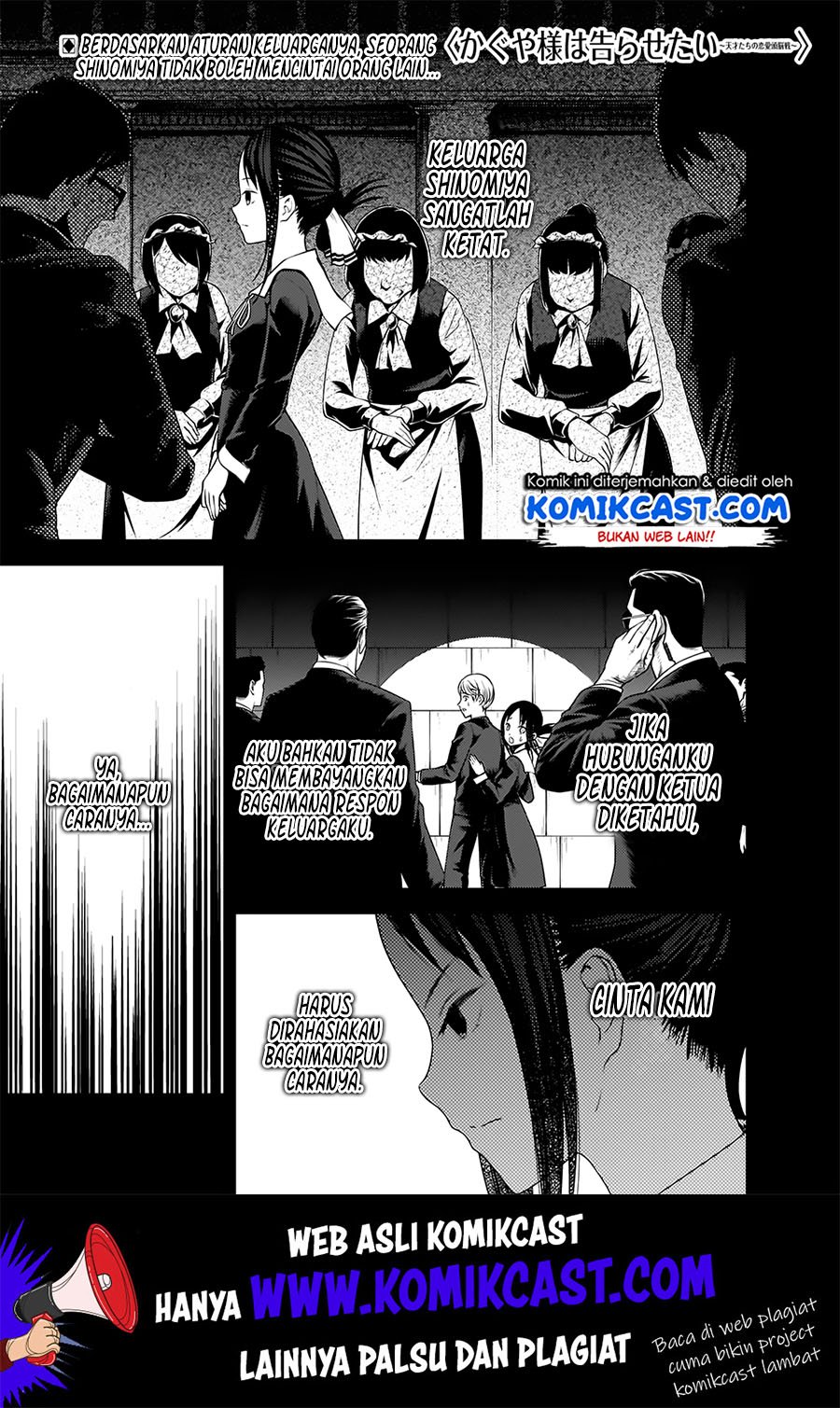 Manga Kaguya-sama wa Kokurasetai – Tensai-tachi no Renai Zunousen Chapter 167 gambar nomor 2
