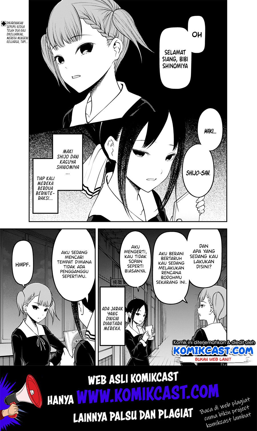 Manga Kaguya-sama wa Kokurasetai – Tensai-tachi no Renai Zunousen Chapter 168 gambar nomor 2