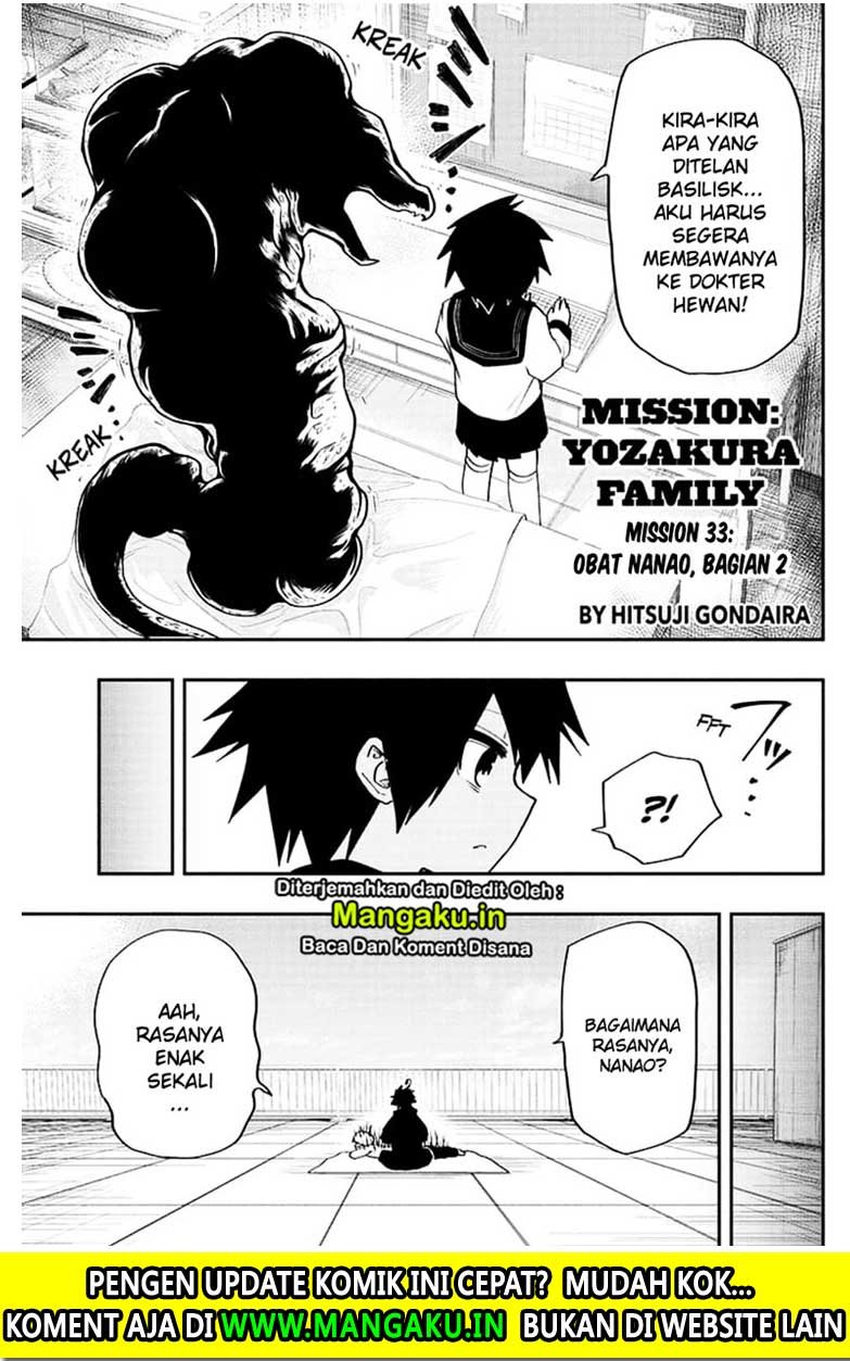 Manga Mission: Yozakura Family Chapter 33 gambar nomor 2